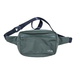 OBÉ Waist Pack Adjustable Shoulder Fanny Pack Olive Green Run Travel Carry On